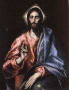 Christ as Saviour El Greco